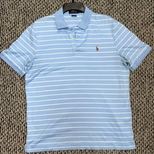 Striped Ralph Lauren polo shirt